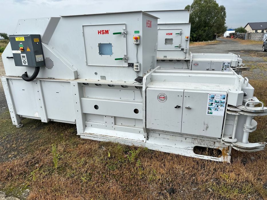 Prasa do kartonów / makulatury / belownica HSM HL 4010 Re / 2015
