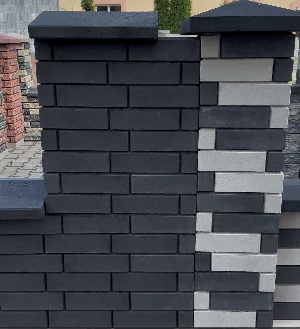 Цегла кирпич КАЯ , гладка, рваний камінь, ( лего ), поребрик, блок