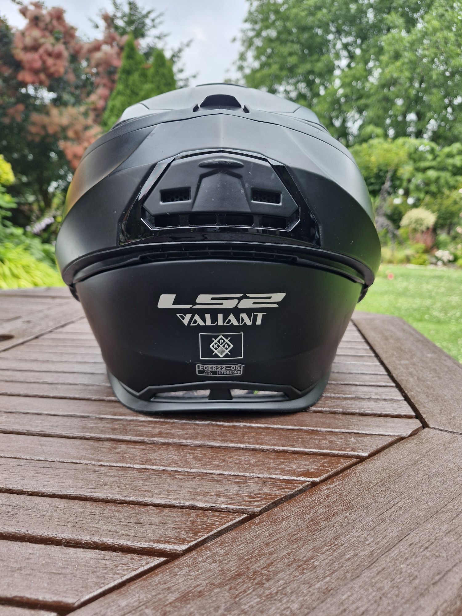 Kask motocyklowy szczękowy ls2 xxl valiant