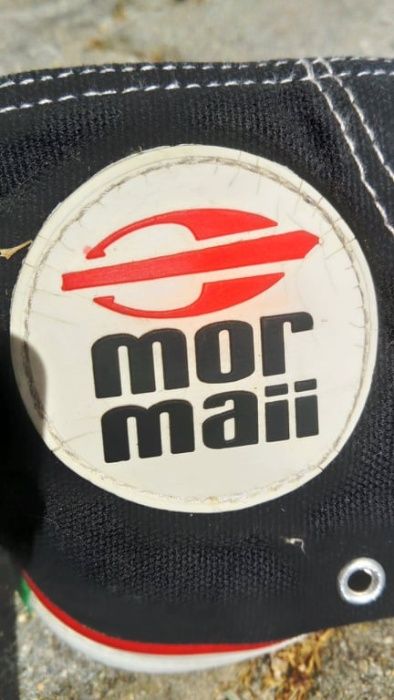 sapatilha bota -MORMAII - preta - Unissexo - tamanho 35/36