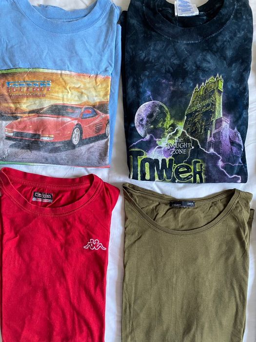 Tiszerty 6 sztuk dziewczyka