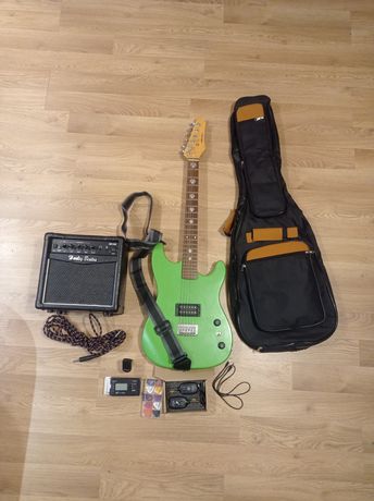 Gitara elektryczna (zestaw)