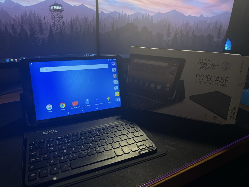 Tablet Alcatel Pixi 3 (10) + Teclado Bluetooth + Capa