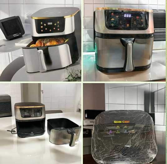 Фритюрниця Silver Crest на 8.8 л. Аерофритюрниця безмасляна Аерогриль