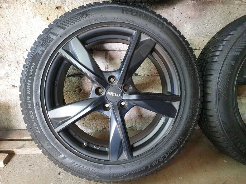 Felgi alu Dacia Duster Mazda CX-5 R19 5x114,3 opony zima 225/55R19 6mm