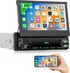 Radio 1 DIN Smart z wyjmowanym ekranem 7" Android +kamera