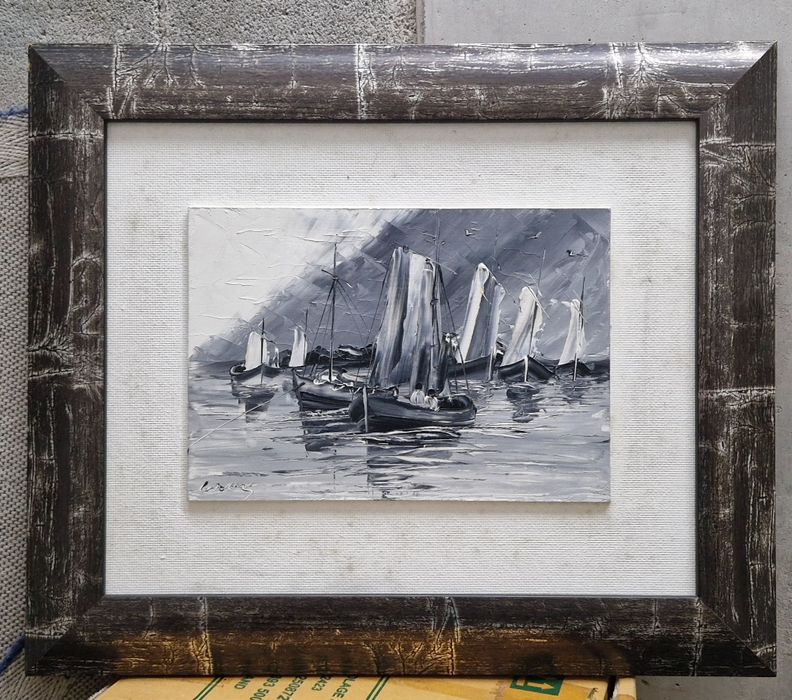 Quadro decorativo com moldura