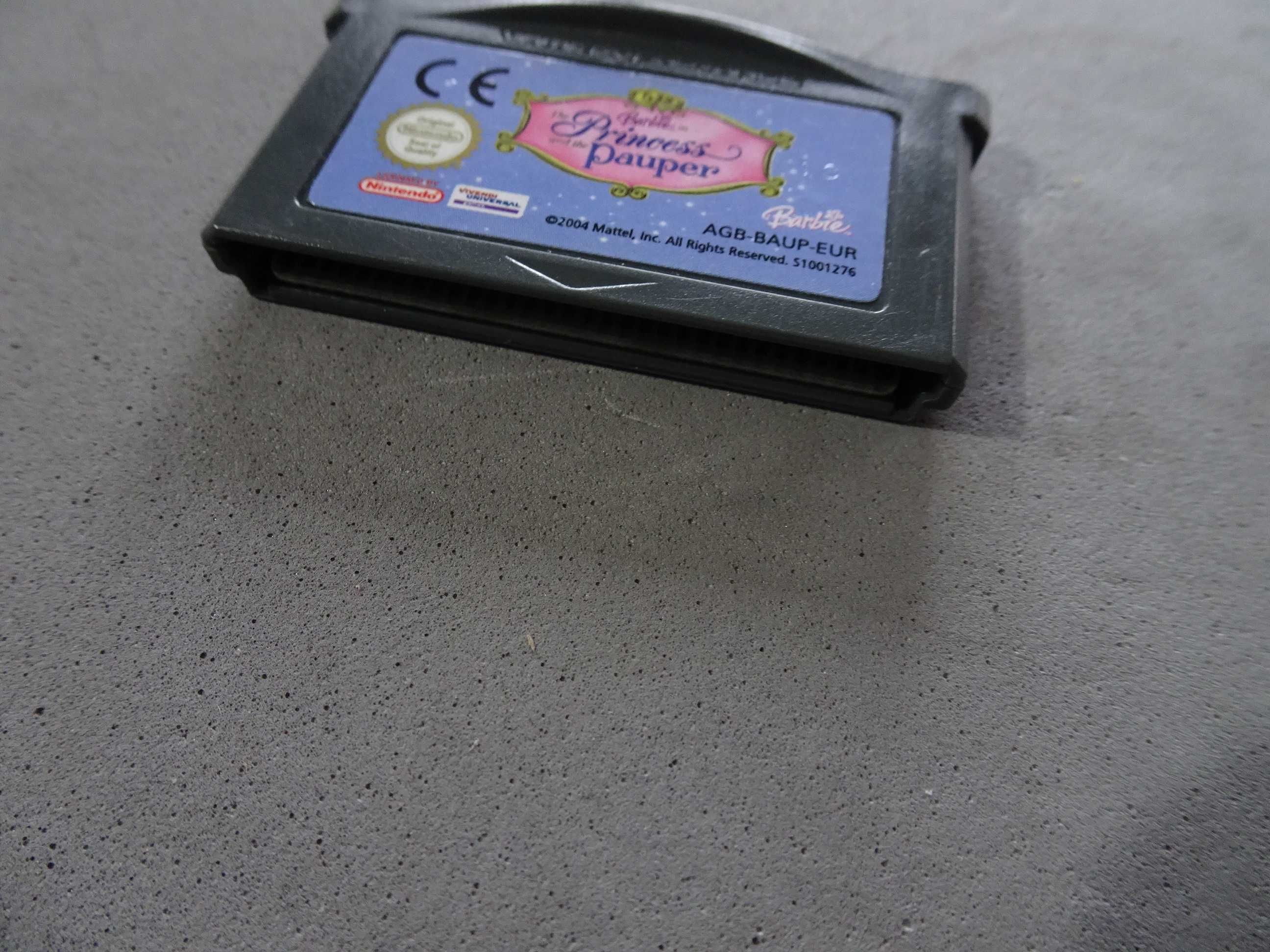 Jogo Game Boy Advance - Barbie the Princess and the pauper