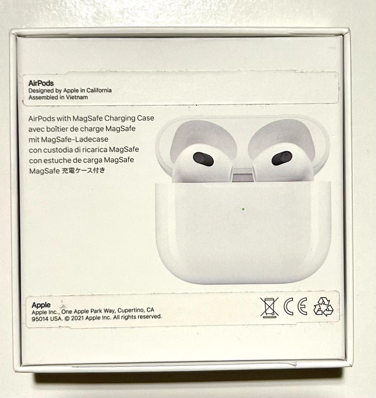 Słuchawki Apple AirPods (3rd generation)