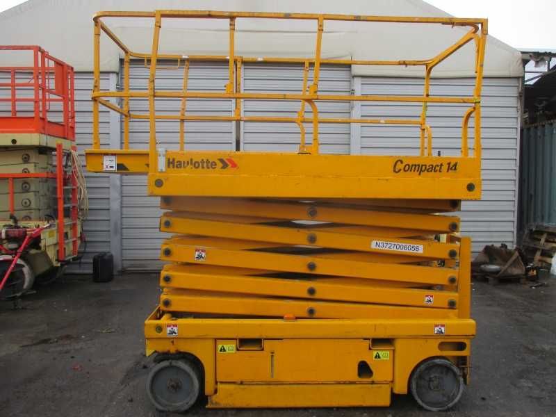 Podnośnik nożycowy zwyżka 14 m Haulotte Compact 14 (Genie JLG) UDT