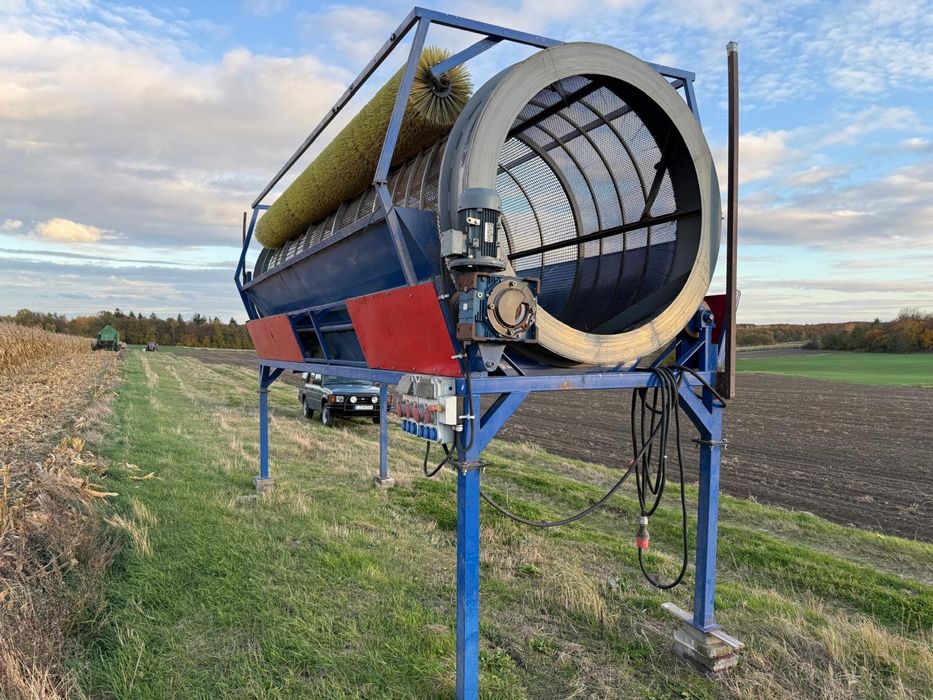 Przesiewacz stacjonarny do przesiewania kory, stan idealny