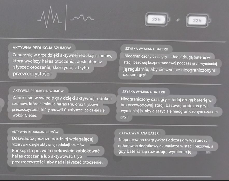 NA LEWARA słuchawki SteelSeries Arctis Nova Pro Wireless z mikrofonem