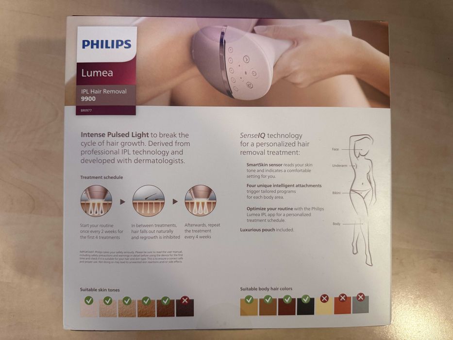 Depilator Philips Lumea 9900 IPL BRI977/00
