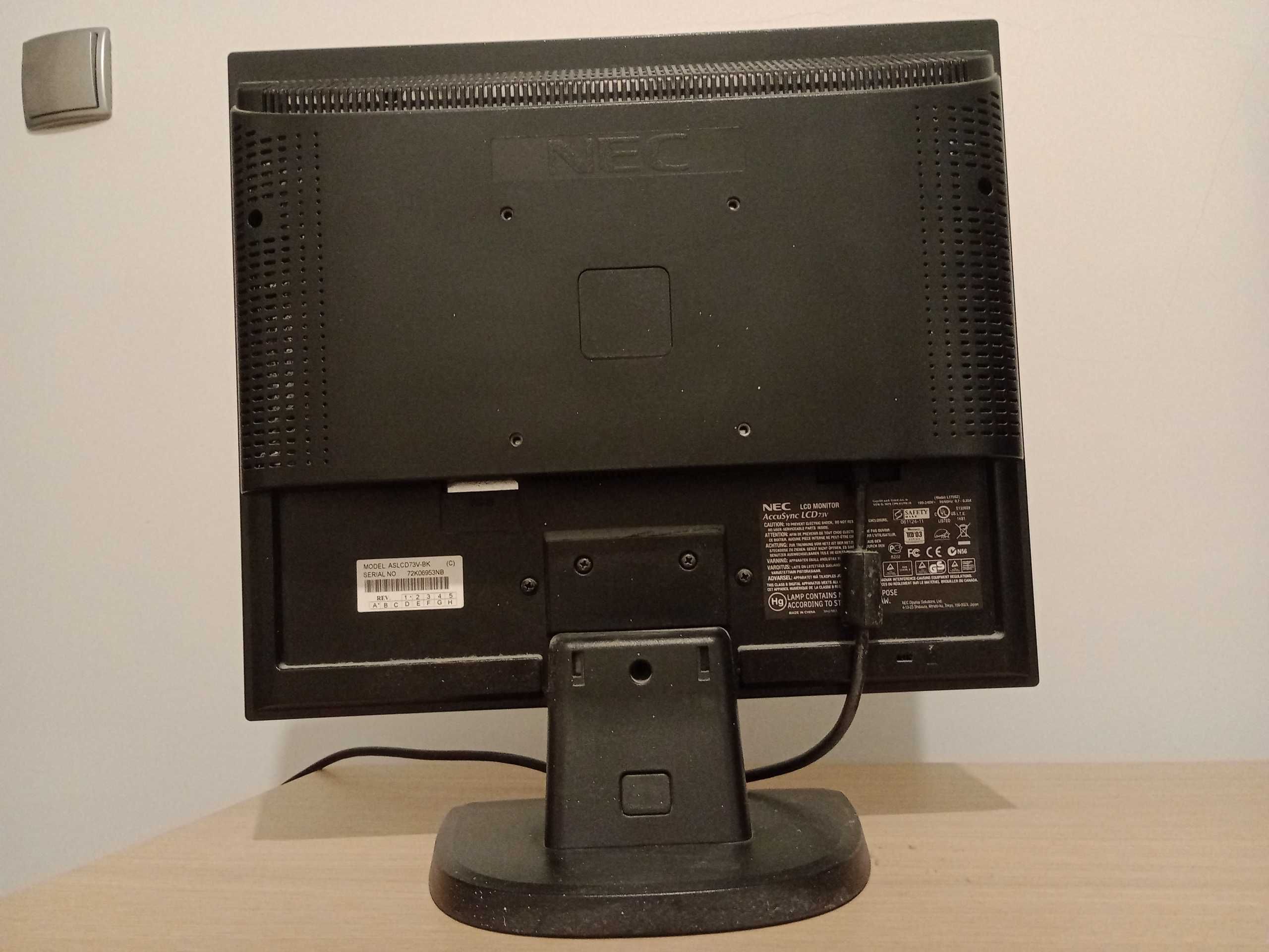 Monitor NEC retro lcd ładny obraz do pc komputer
