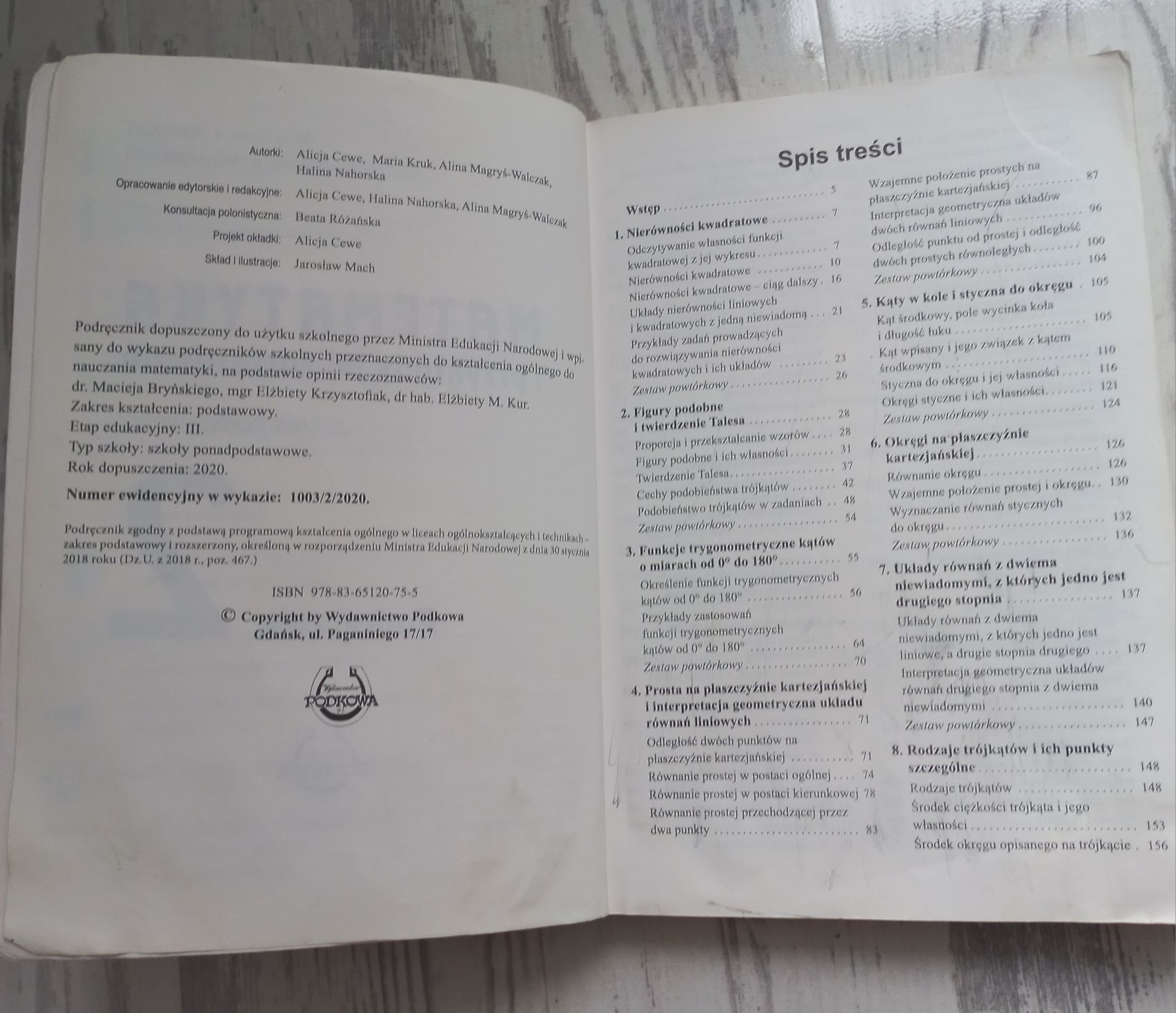Matematyka i przykłady jej zastosowań 2