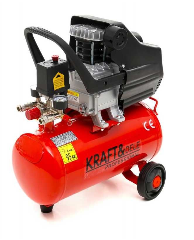 Kompresor olejowy sprężarka 24l 3,8KM 230V 12Bar KD400