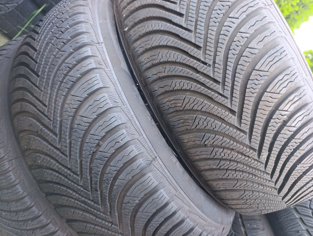 Opony zimowe Michelin alpin 5 jak nowe 4 x 8,1 mm 2022r z montażem