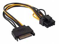 Adapter/ przejściówka SATA / PCI-Express 8-pin (6+2) karta graficzna