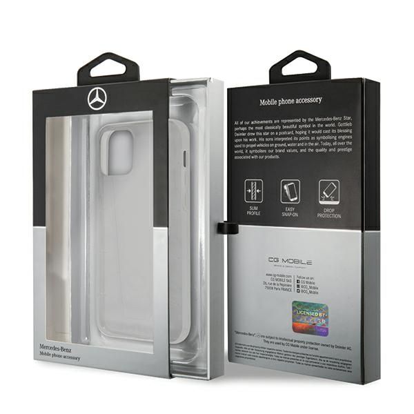Mercedes MEHCP12SCLCT iPhone 12 mini 5,4" clear hardcase Transparent