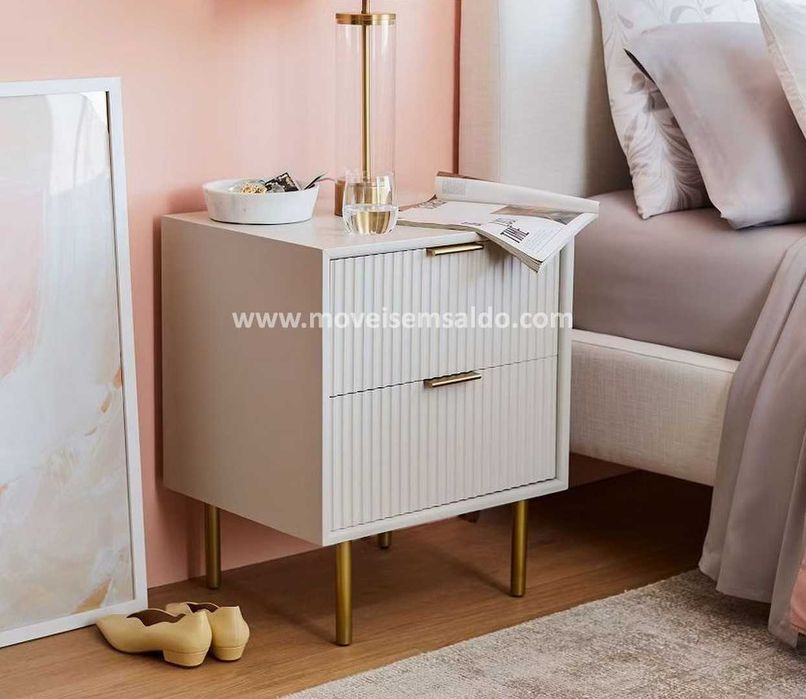 Mesas de Cabeceira Lacadas - Todas as medidas e cores