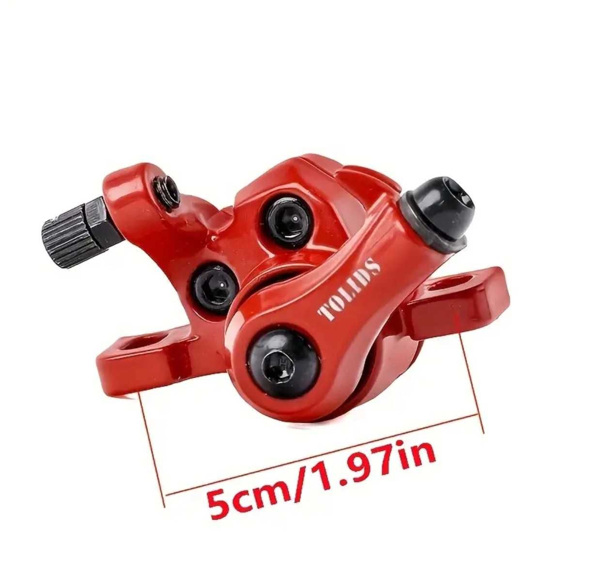Zacisk hamulca tył TOLIDS RED zestaw,Xiaomi M365 pro pro2 1s essential