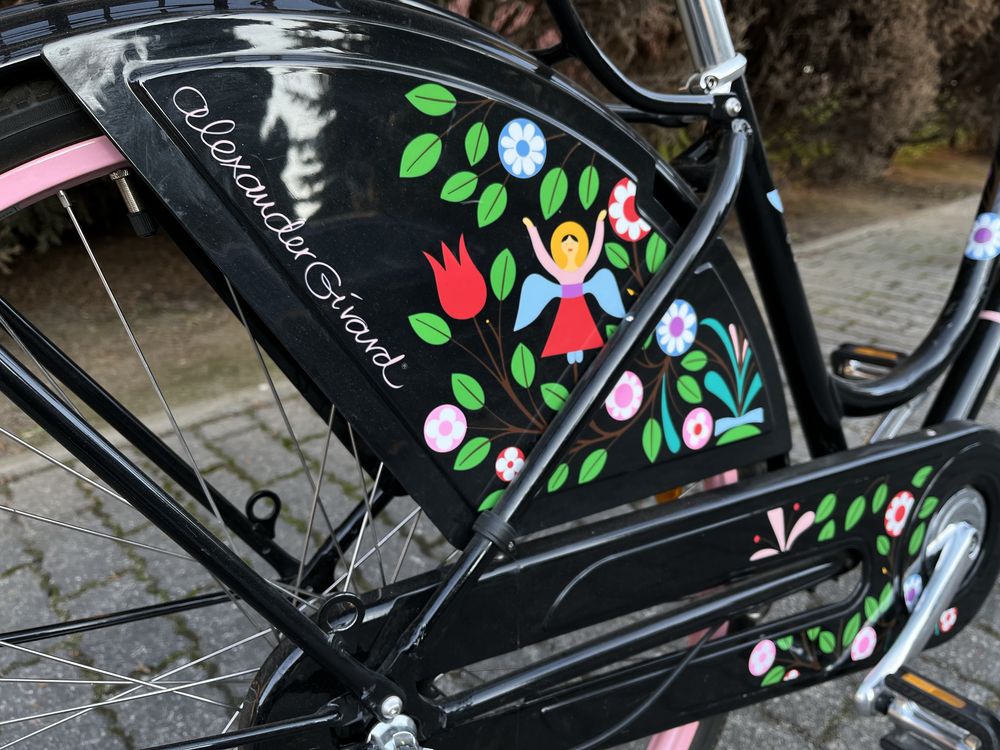 rower damski miejski ELECTRA Amsterdam wersja Alexander Girard