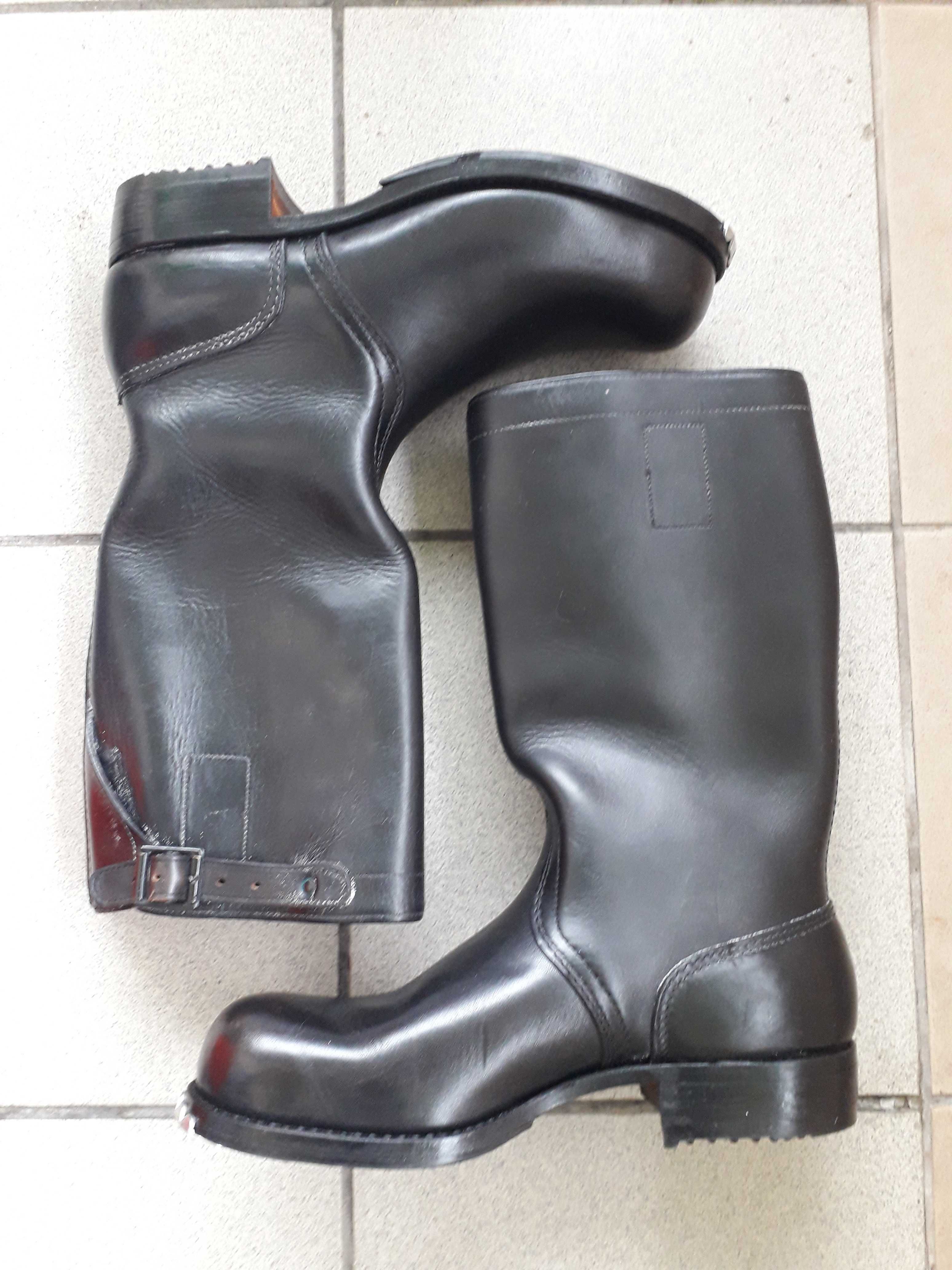 Nowe/stare oficerki Bundeswehr 44,5 Knobelbecher Schaftstiefel 1950