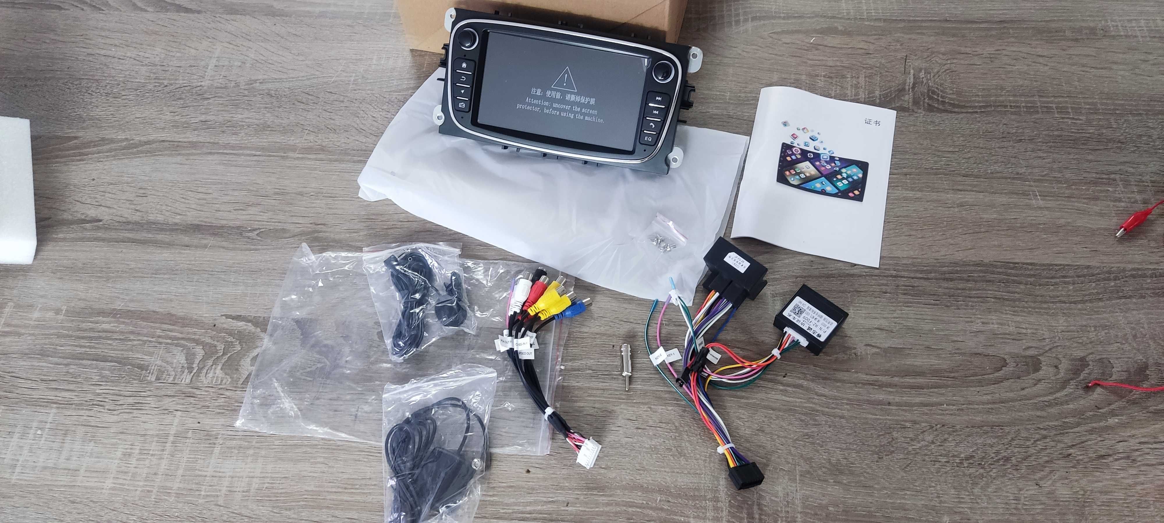 Ford Mondeo MK4 Kuga S-max Focus Radio Android NOWE 1/32GB