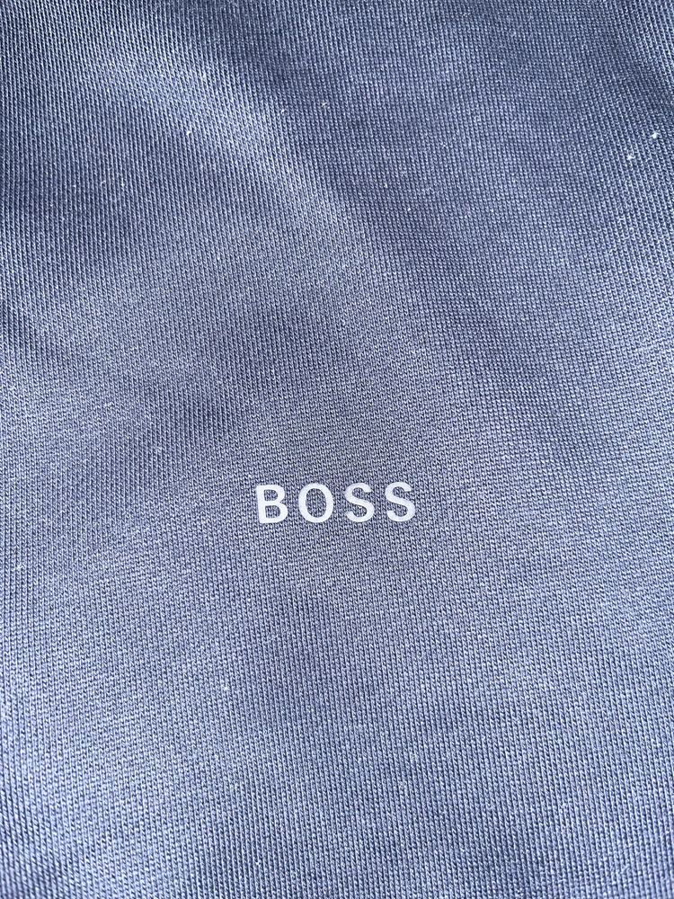 Sweatshirt da boss, azul escuro.