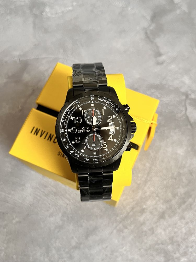 Invicta 13787 Watch Chronograph класичний годинник часы ориент Ø45мм