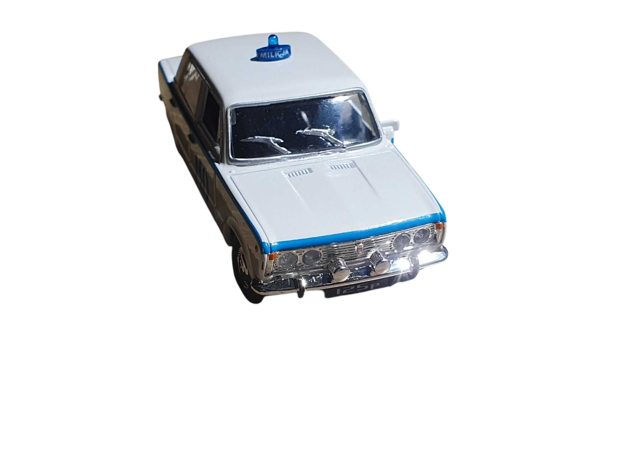 Model Samochodu MO Fiat 125p duży Fiat skala 1:43 Kolekcja PRL Daffi