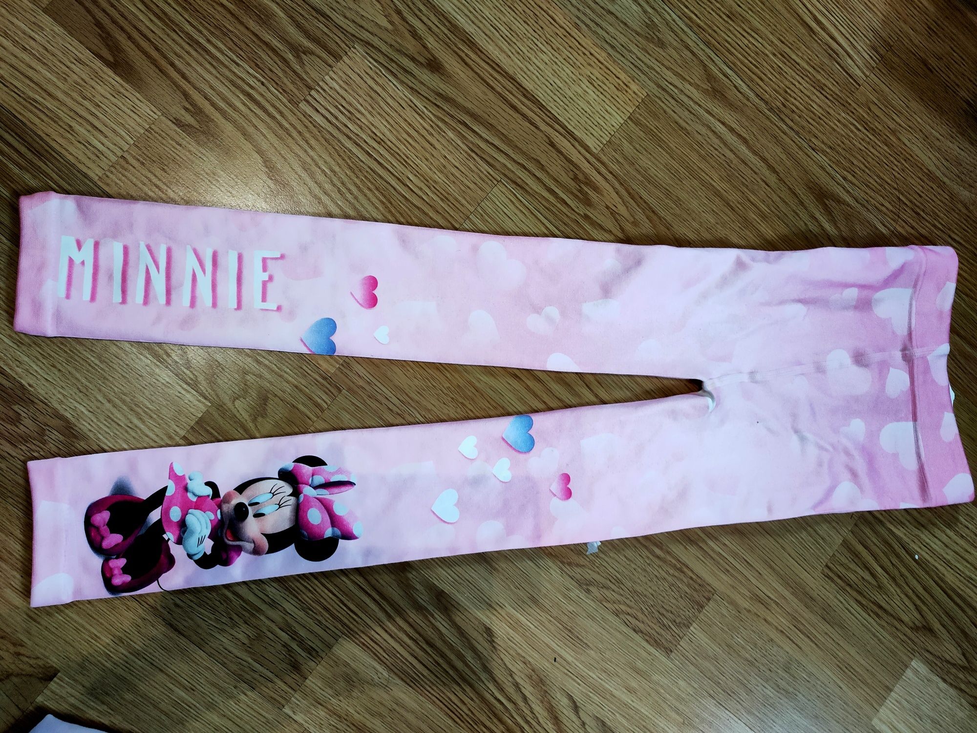 Spodnie legginsy Myszka Minnie 122 128