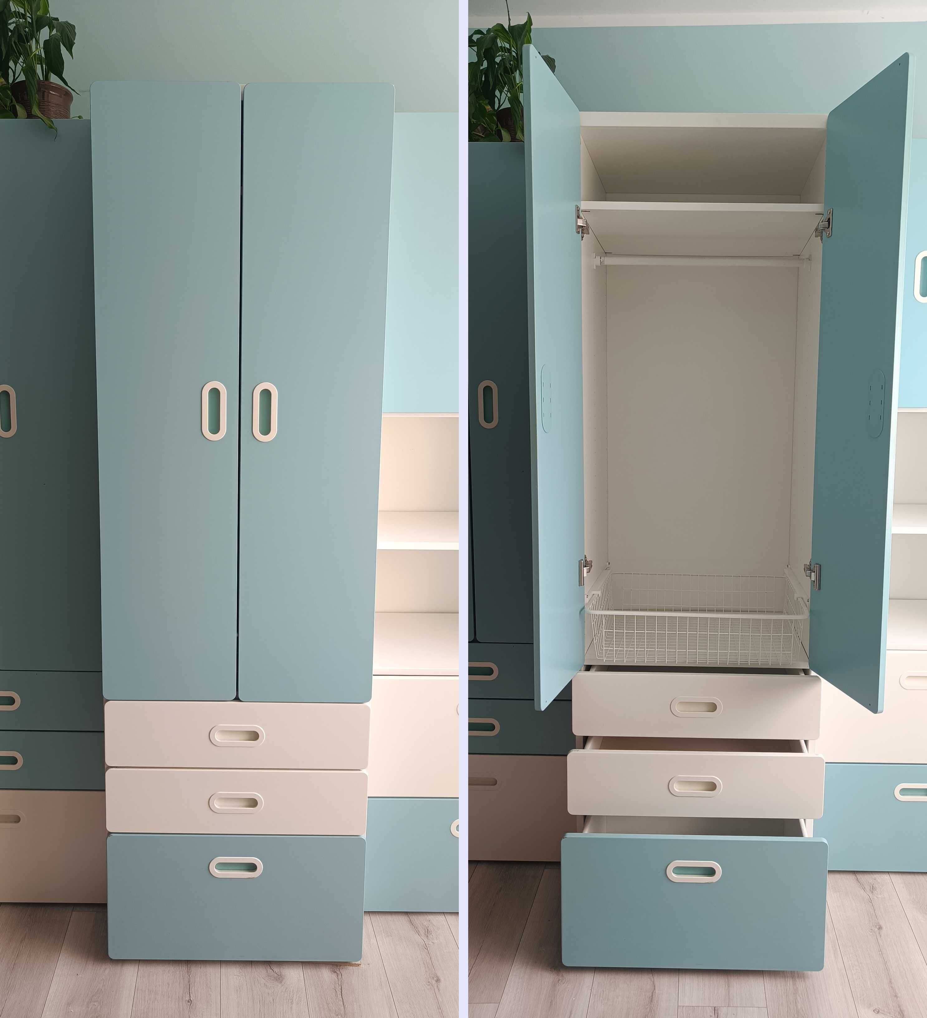 Szafa ubraniowa IKEA Stuva Fritids szuflady