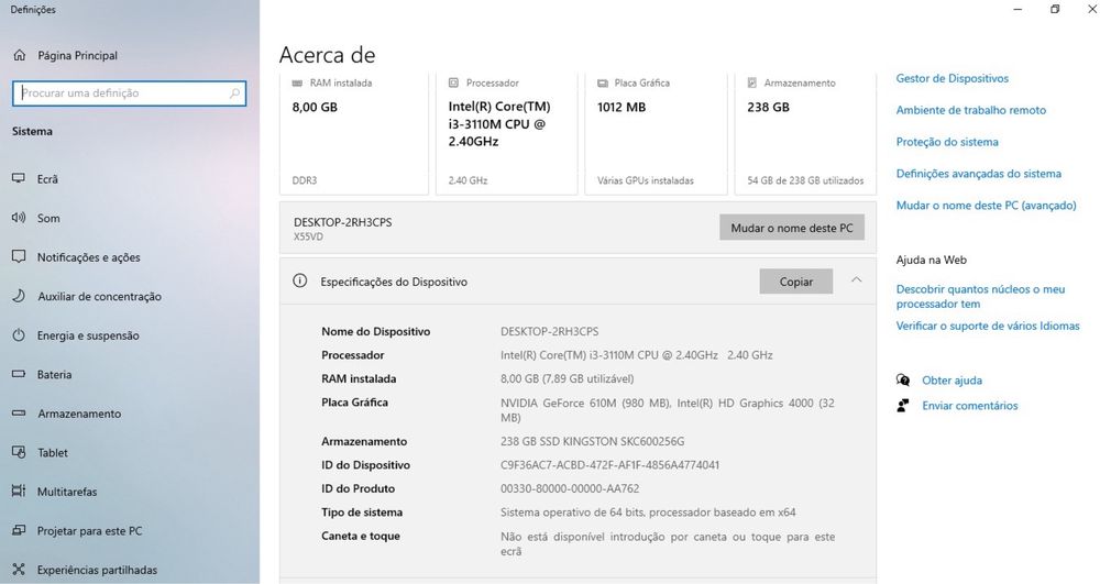 Portatil Asus X55VD