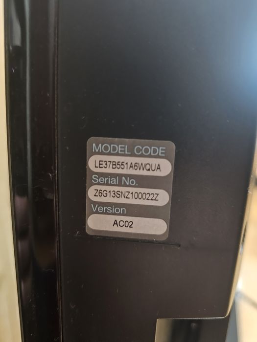 Телевізор Samsung LE37B551A6WQUA 37 бу б/у