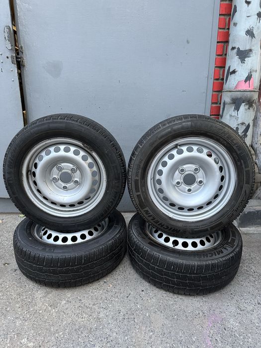Колеса зимові Volkswagen T5 Michelin 205/65r16C