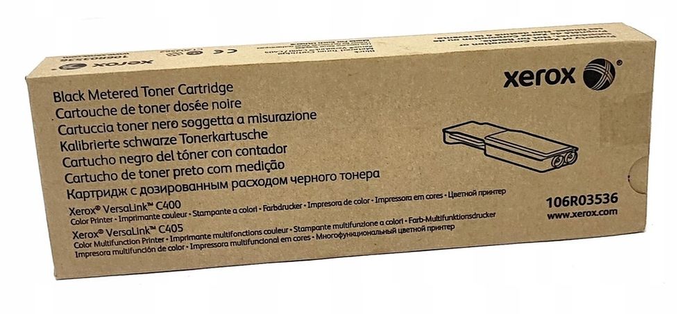 Toner Xerox C400 C405 NOWY Czarny ORYGINALNY  106R03536