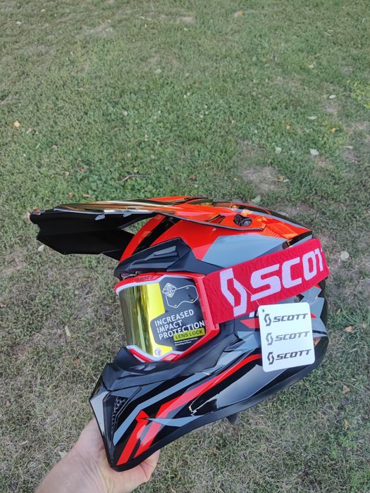 Шолом кросовий ендуро / мото окуляри Великий вибір