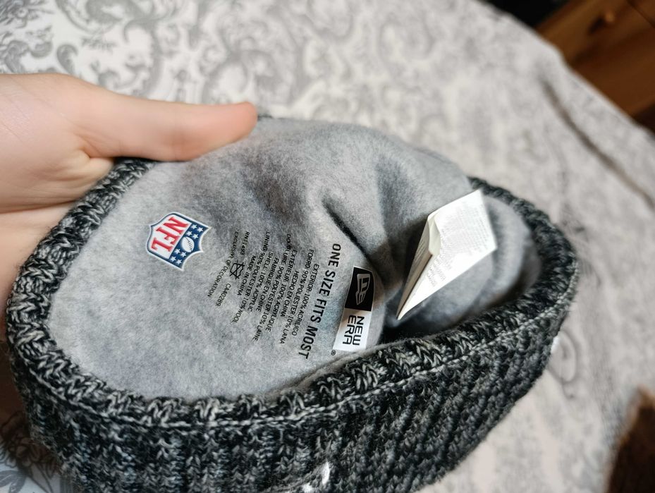 Oakland Raiders теплая шапка