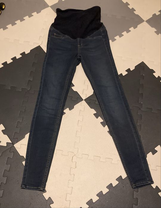 Hm mama jeansy dżinsy ciążowe 34 xs