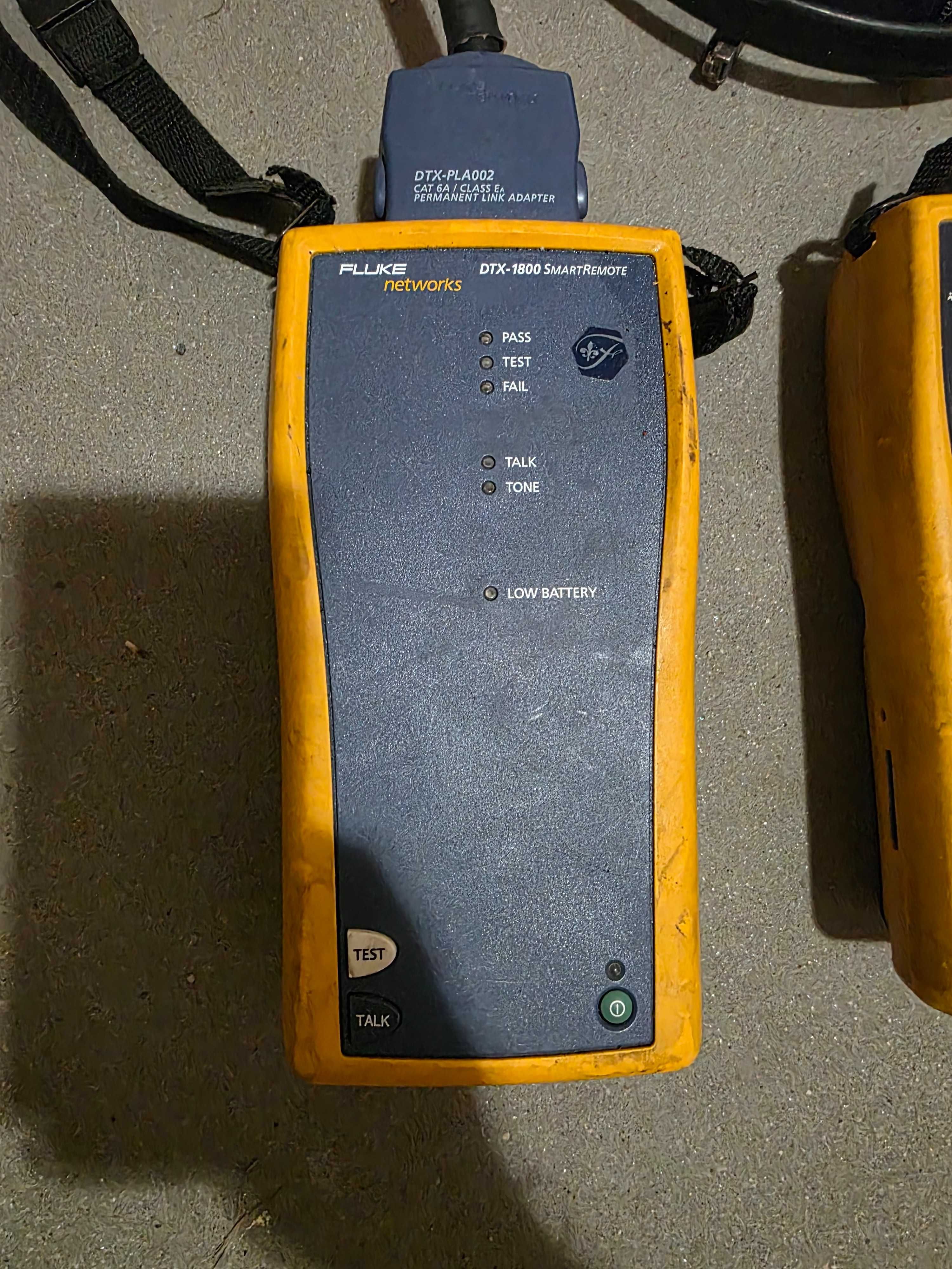Fluke DTX-1800 Cat 7 900MHZ Analizator kabli Kalibracja