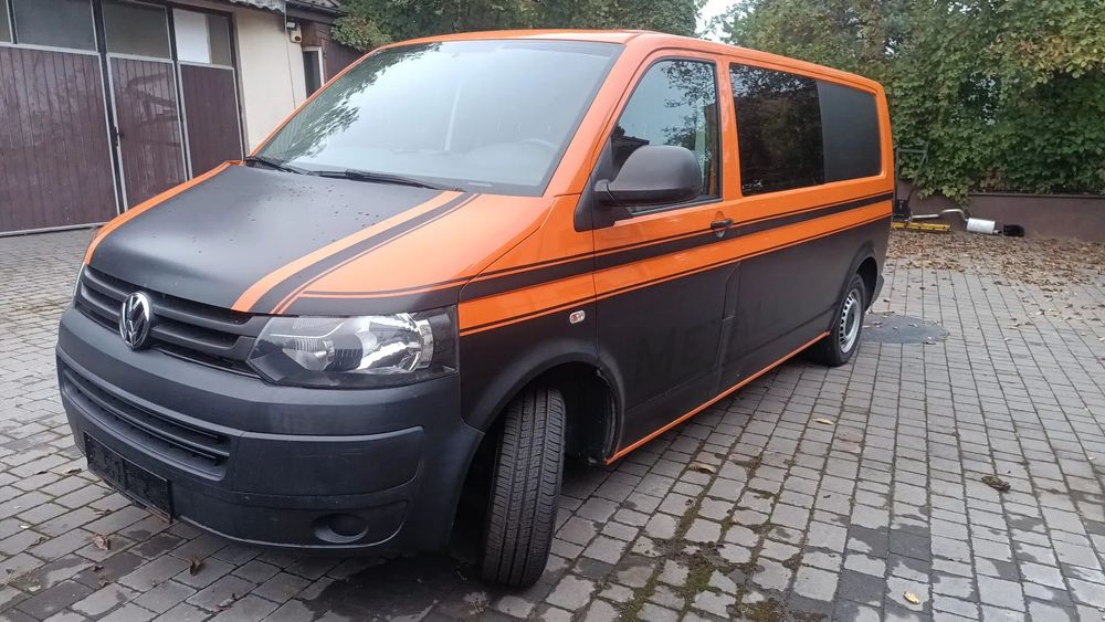 Volkswagen Transporter Volkswagen Transporter T6 TDI L2H1 Holenderka 6 osobowa doka