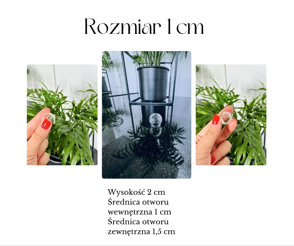 Ręcznie robione bańki ogniowe najmniejsze 1 cm refleksyjne