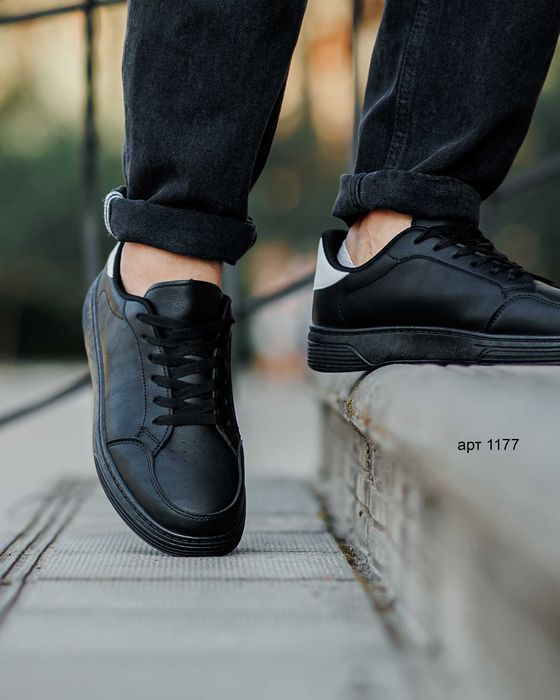 Кеди чоловічі 41-46 Classic Ked Black  / Кеды мужские