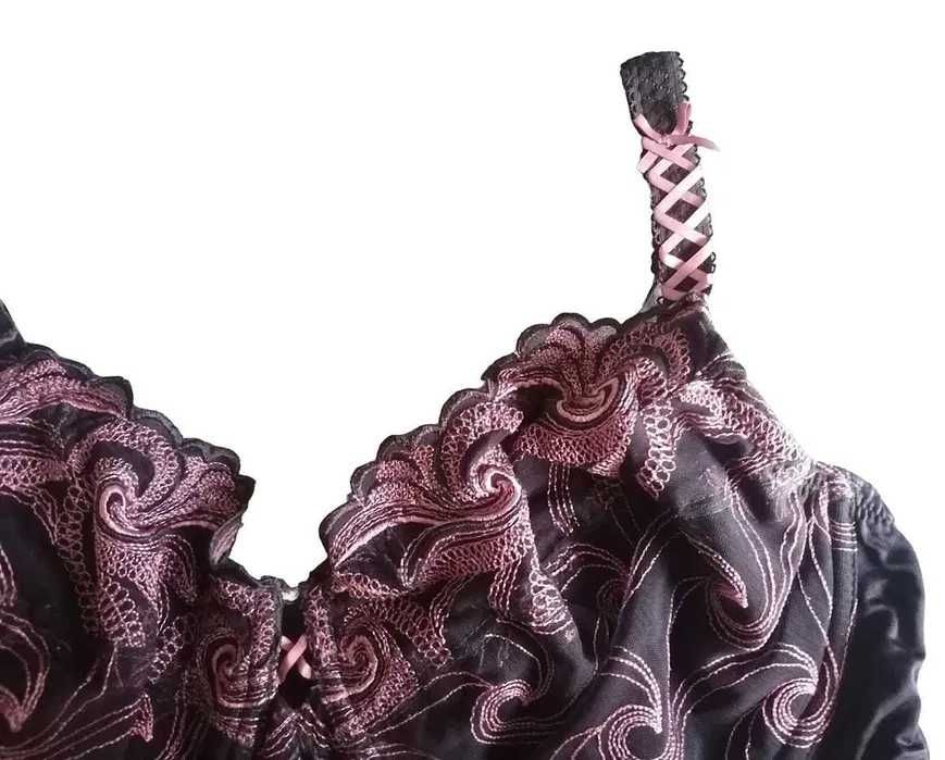 Biustonosz 85F koronkowy