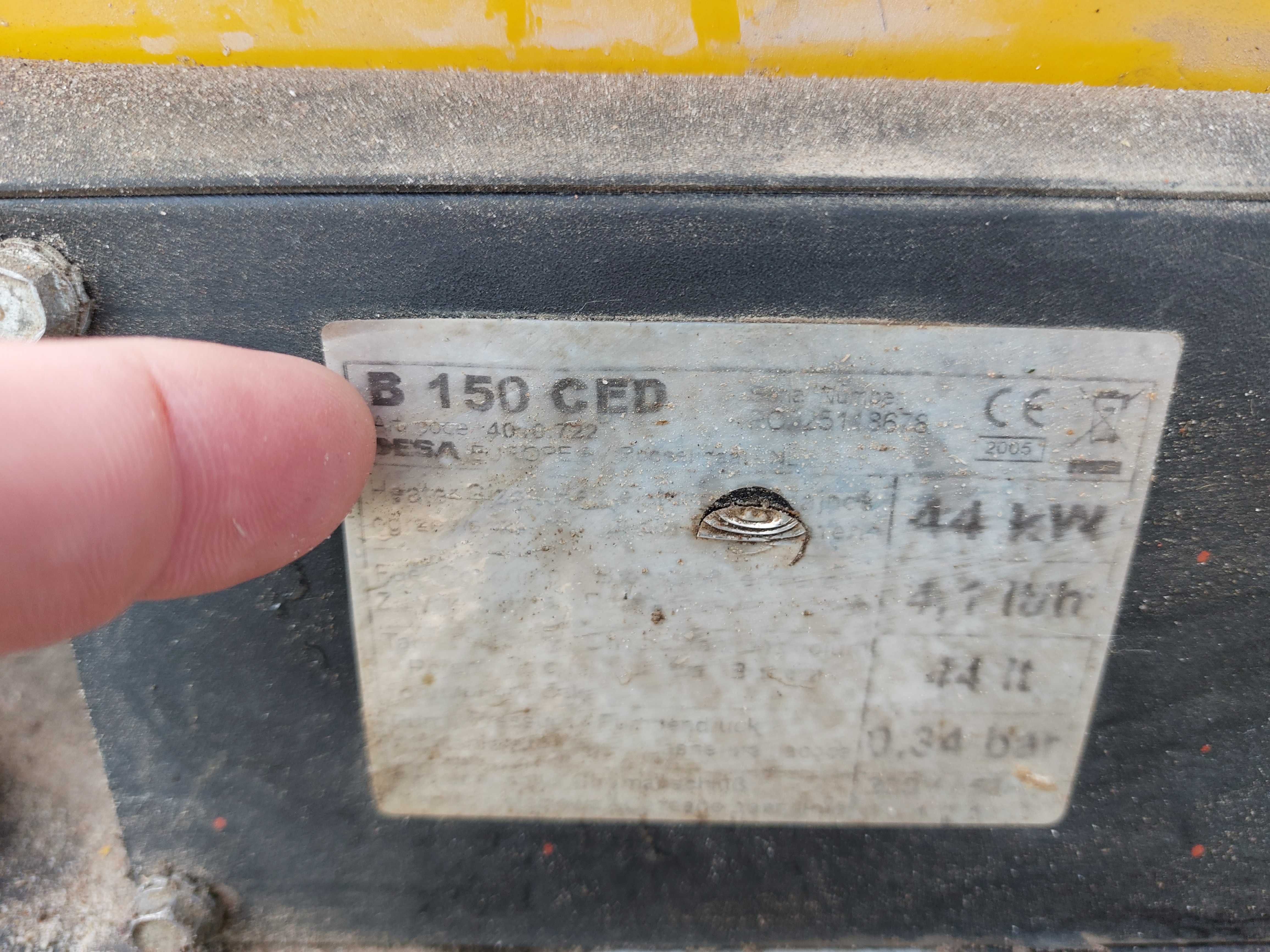 Nagrzewnica olejowa Master B150Ced 44 kw