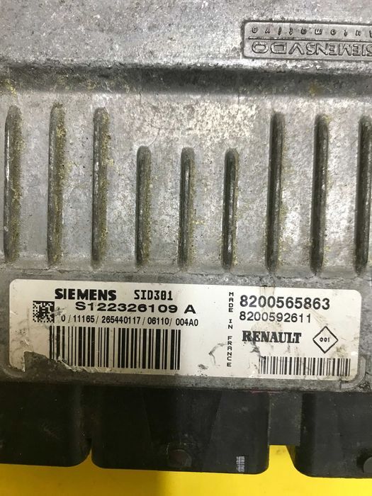 Блок управління двигуном Renault Megane S122326109