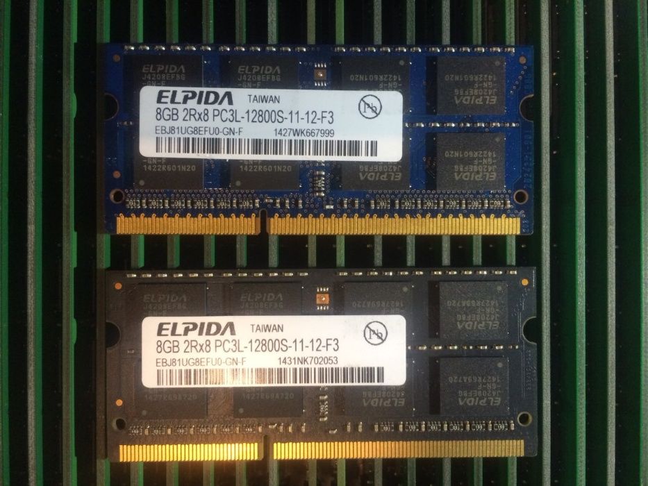 DDR3 8GB SO-DIMM Hynix, Samsung, Kingston 1600,1333 MHz Intel