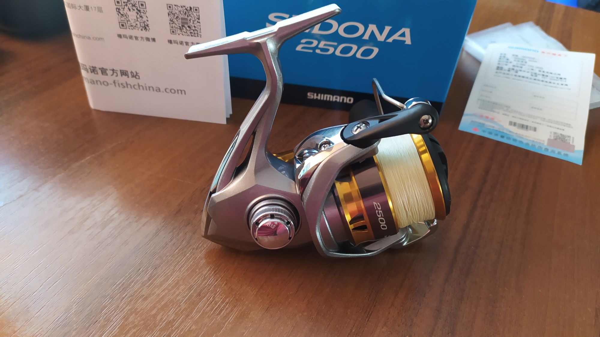 Котушка Shimano Sedona 2500 FI + редюсер