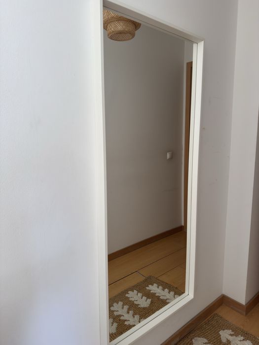 Espelho NISSEDAL branco, 65x150 cm